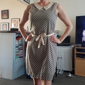 Modcloth Dress Retro Floral Print Size M